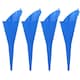image 1 of Multipurpose Long Necked Plastic Funnel Car Refuelling Spout 370mm Long 4pc