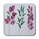 image 1 of Purple & Green Leaves (Coaster)