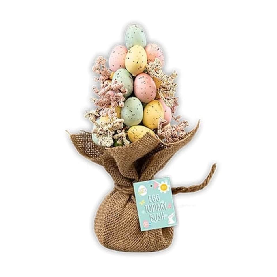 Happy Easter Hanging Wooden Plaque Decoration 27.5cm