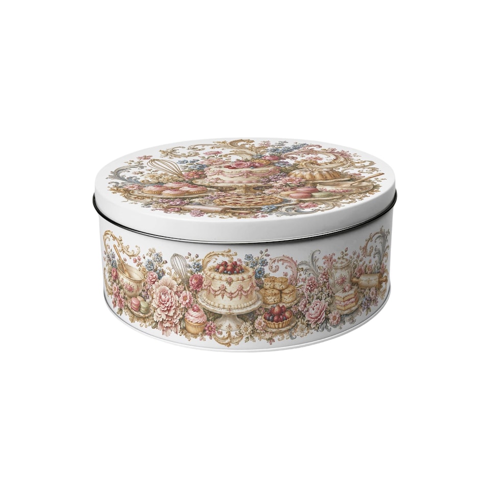 image 1 of Rococo Bakes Round Cake Tin Set