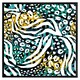 image 2 of Tropical leaves & animal print (Picture Frame) White | S
