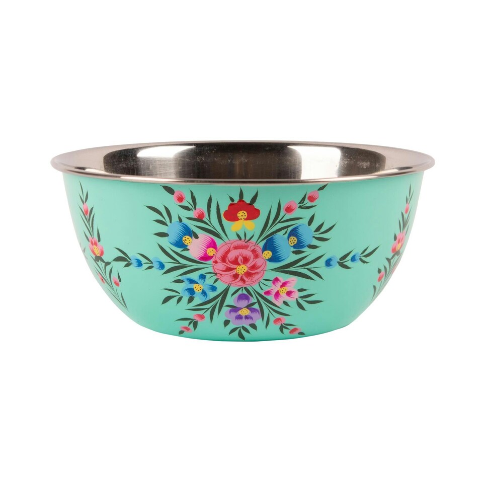 image 1 of BillyCan Picnic Bowl - 21.5cm  - Mint Pansy Green