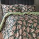 image 3 of Edinburgh Weavers Magali Leaf Premium Cotton Sateen King Duvet Cover Set