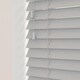 image 2 of 240cm Relaxed Grey Wooden Venetian Blinds With Strings (130cm drop) | Grey | Grey
