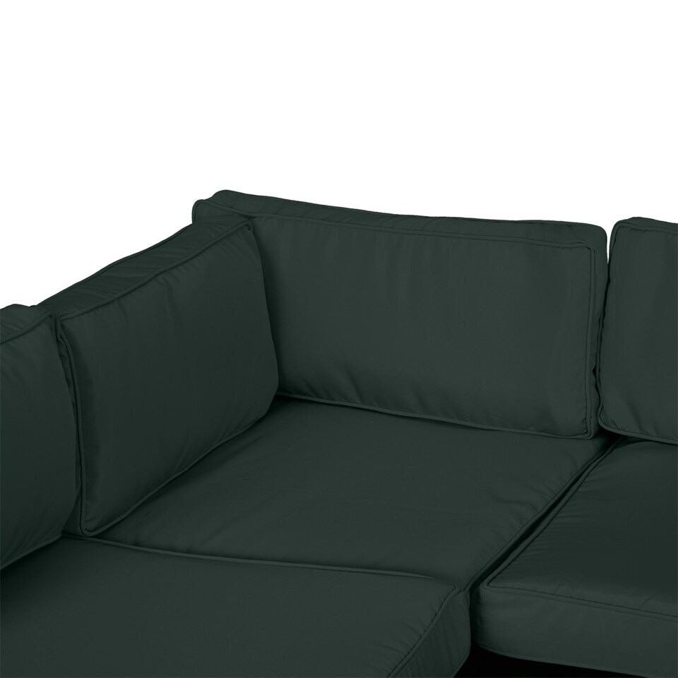 image 1 of Outsunny Garden Rattan Sofa Set Polyester Cover Replacement No Cushion Cream 