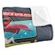 image 2 of DC Comics League Of Super Pets Character Panel Blanket - Multicoloured - One Size