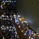 image 1 of 12.4m 960 LED ClusterBrights Christmas Lights with Timer in Warm & Cool White Clear Cable