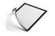 image 1 of Durable DURAFRAME Magnetic Document Signage Frame for Metal | 5 Pack | A4 Black | Black