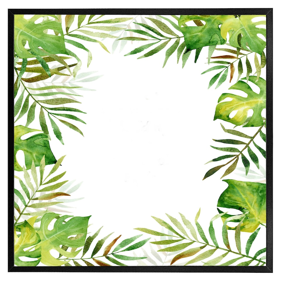 image 1 of Botanical (Picture Frame) White | S
