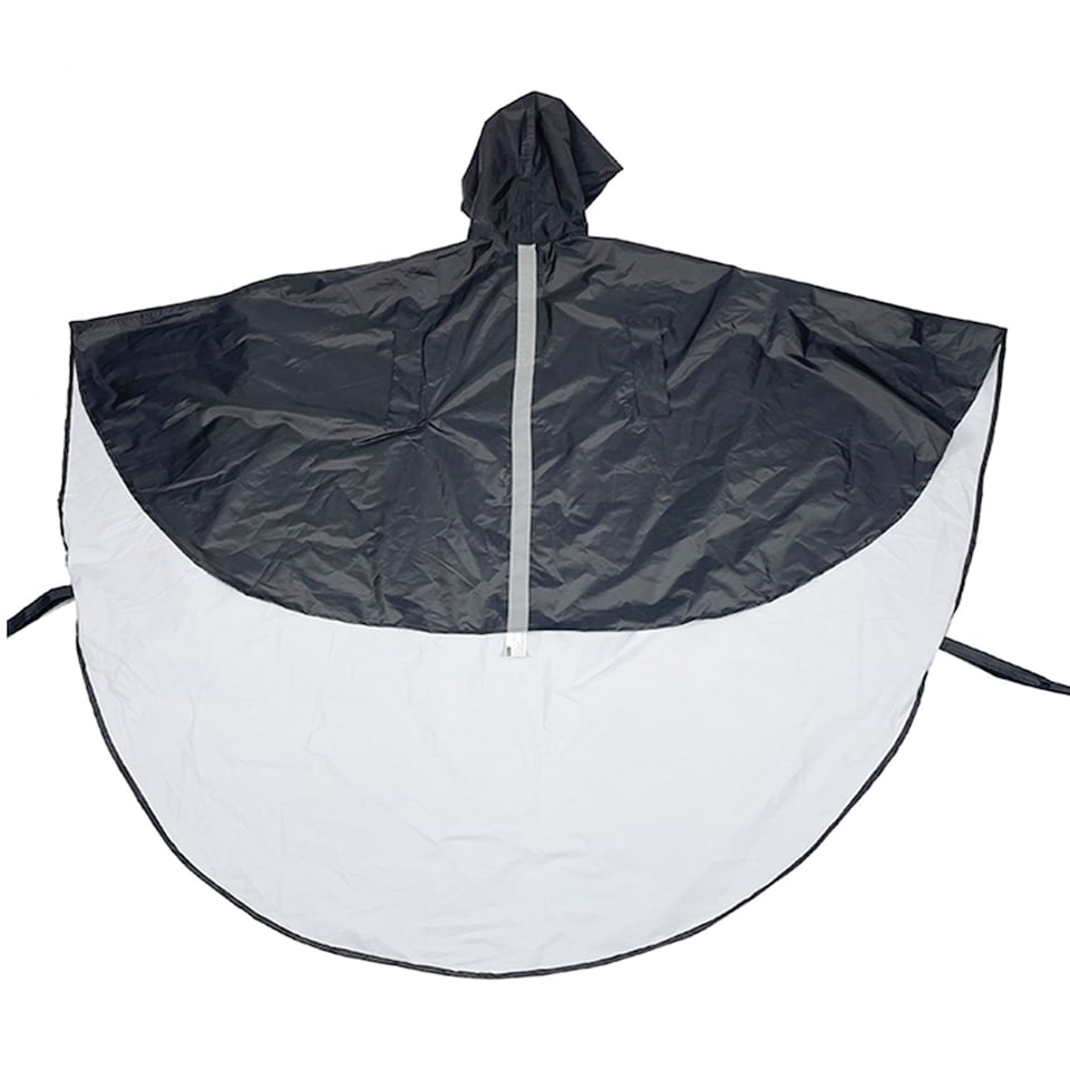 image 1 of Wheelchair Waterproof Poncho Rain Cover With Hood