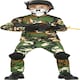 image 1 of Fancy Dress Child Military - 5-6 Years