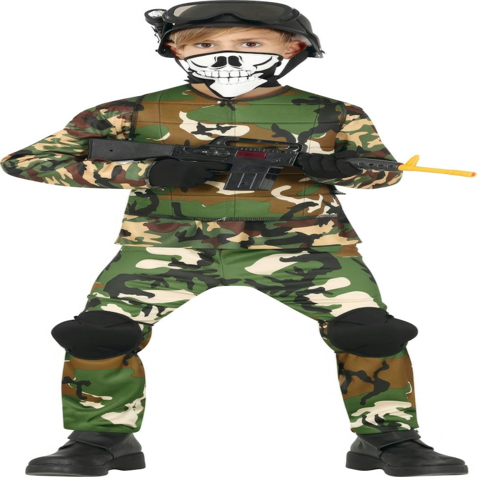 image 1 of Fancy Dress Child Military - 5-6 Years