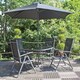image 3 of Rio 4 Seater Recliner Dining Set