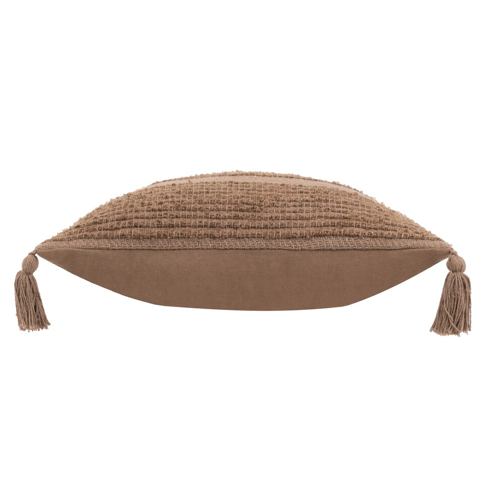 image 1 of Yard Larch Woven Cushion, Cocoa, 45 x 45cm