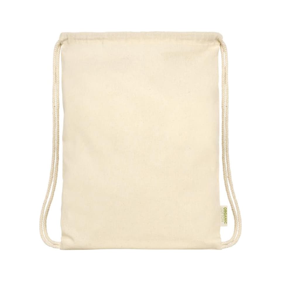 image 1 of Floso Odisha Organic Cotton Drawstring Bag | Multi | Natural | One Size | 1