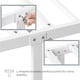 image 5 of Yaheetech 190 cm L × 135 cm W Simple Metal Bed Frame White