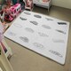 image 4 of burger and sandwich icon (Rug) Grey | XL