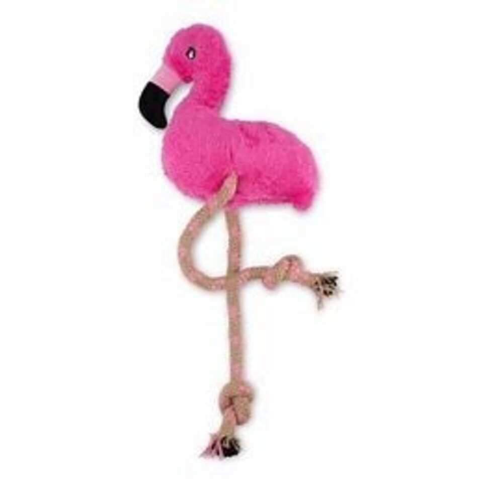image 1 of Beco Hemp Rope Flamingo