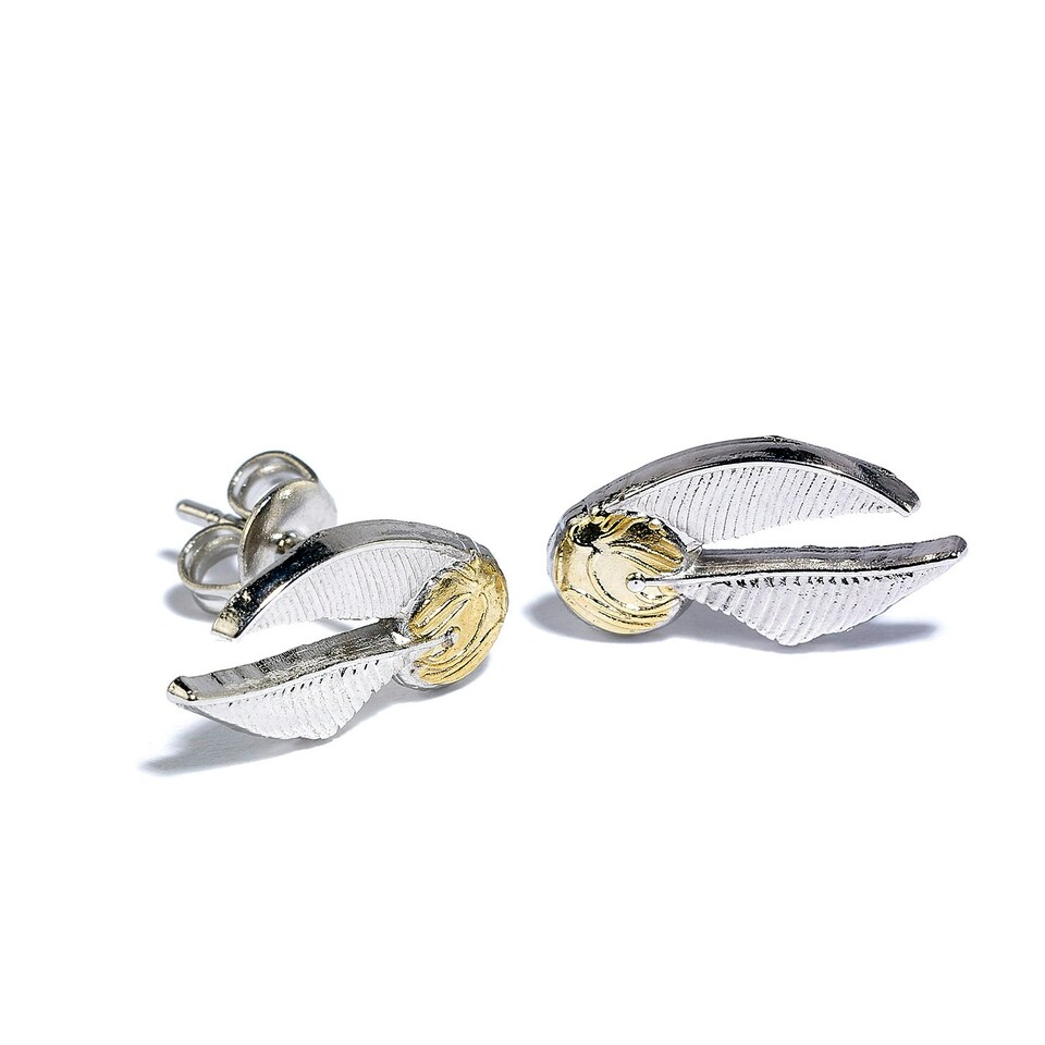 image 1 of Harry Potter Stud Earring Set Snitch/ Deathly Hallows/ Platform 9 3/4- WE0104