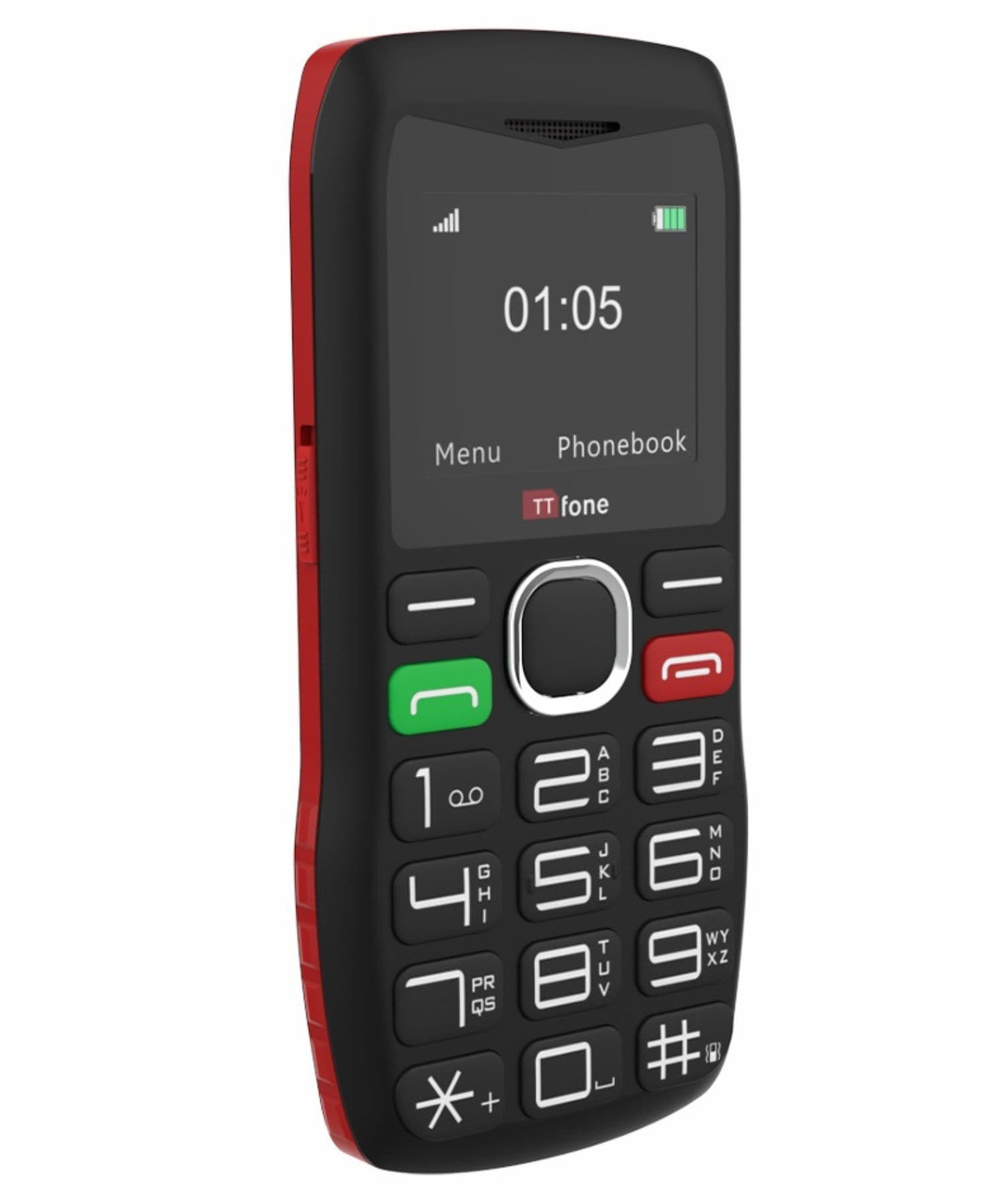 TTfone TT880 Easy-to-Use Mobile Phone for Seniors and Elderly - Large Button Phone with Emergency Assistance Button - Simple and Reliable Mobile Phone - O2 Pay as you go
