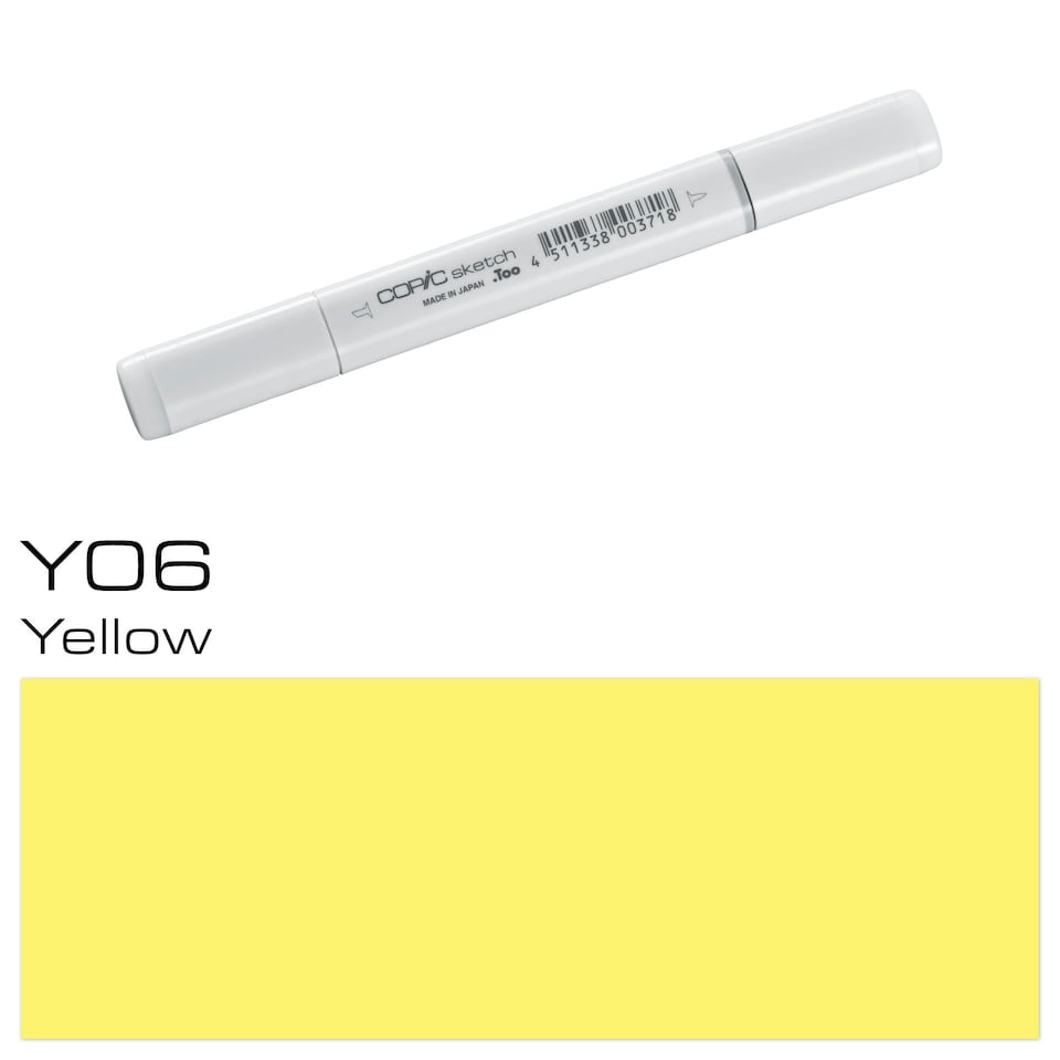 image 1 of Copic Sketch Marker, Yellow, Single Pen