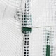 image 8 of Outsunny Mini Greenhouse 4-Tier Portable Plant House Shed w/ PE Cover, Green