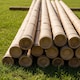 image 3 of 3m Bamboo Sail Shade Support Pole 12-14cm Diameter | Brown | Brown | 1
