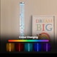 image 3 of ValueLights Colour Changing Novelty Sensory Fish Bubble Lamp 60cm