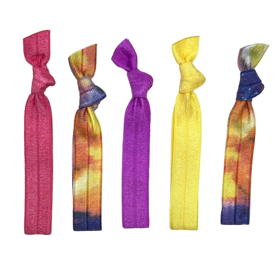 image 1 of Popband Space Dust Knot 5 Hair Bands
