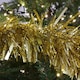 image 3 of 10m x 15cm Luxury Chunky Cut Tinsel Garland Christmas Tree Decoration - Gold