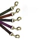 image 4 of HugglePets Legacy Leather Dog Lead Green | Khaki