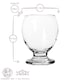 image 3 of LAV Nectar Glass Tumblers - 280ml - Pack of 6 | Clear | Clear
