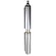 image 1 of Lift Off Bullet Hinge Weld On with Grease Nipple 16x120mm Heavy Duty Door Silver