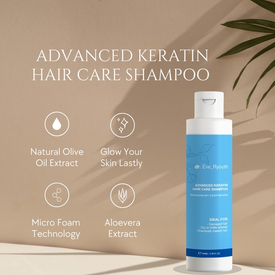 image 1 of Dr. Eve_Ryouth Advanced Keratin Hair Care Shampoo 100ml
