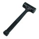 image 4 of 2LB Dead Blow Hammer Mallet Shot Loaded Head Impact Hammer Recoil