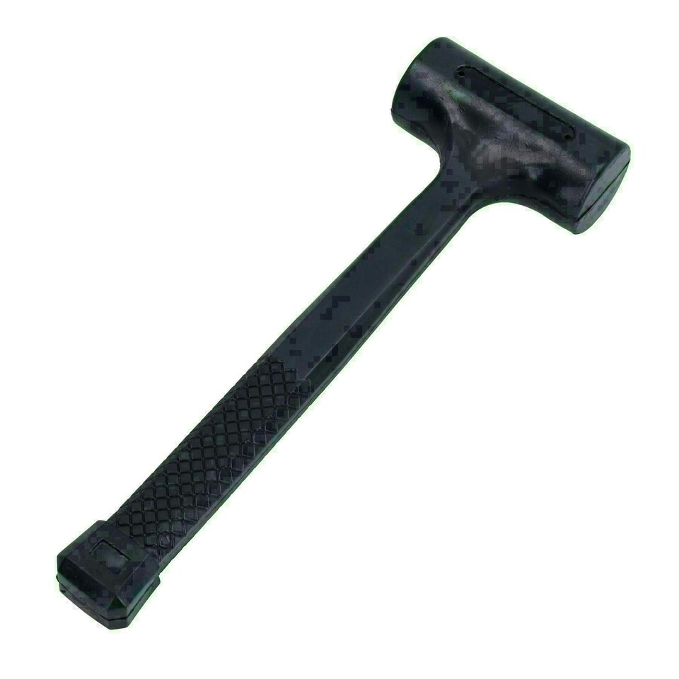 image 1 of 2LB Dead Blow Hammer Mallet Shot Loaded Head Impact Hammer Recoil