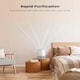 image 4 of True HEPA Air Purifier with 4 Speed Settings White