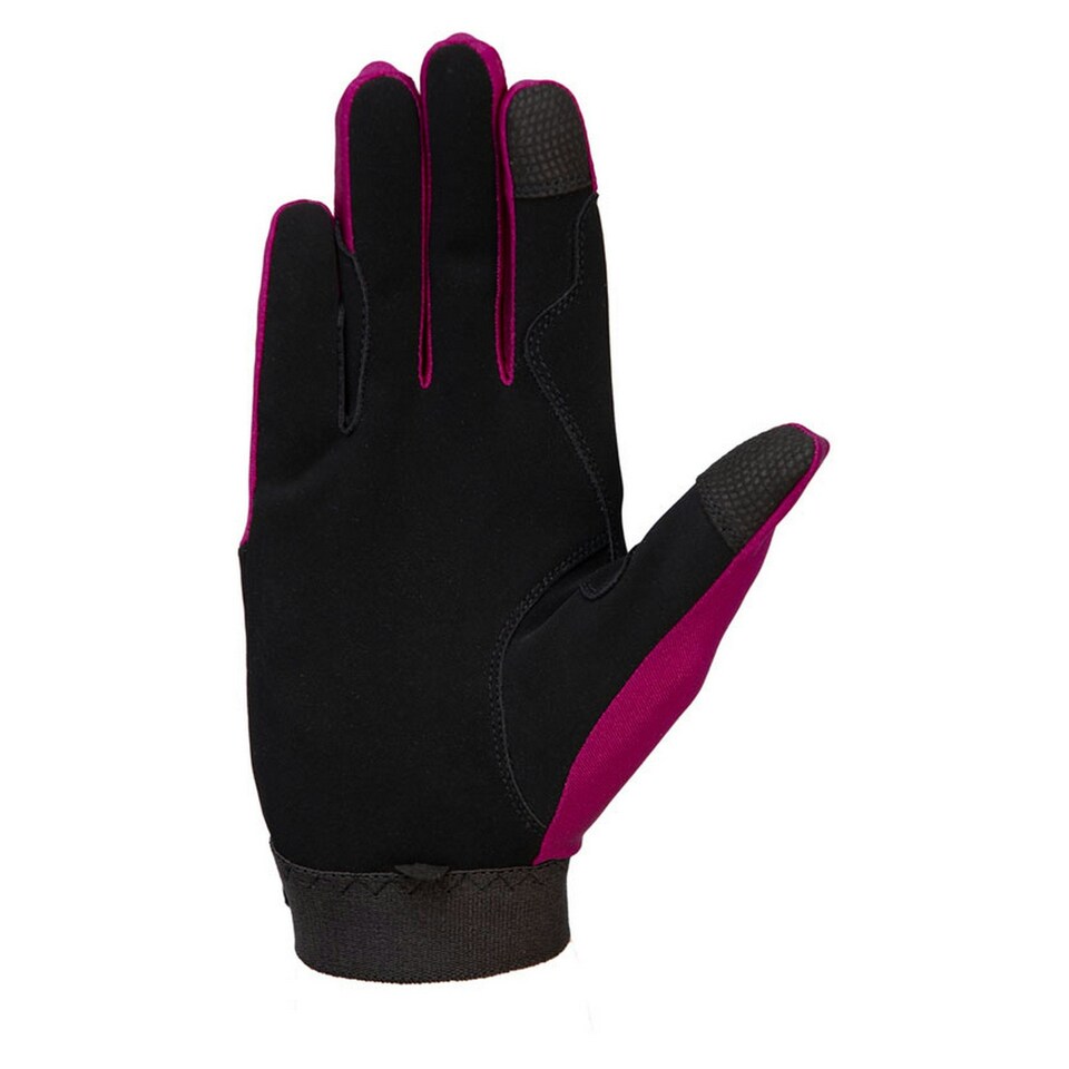 image 1 of Hy Unisex Adult Riding Gloves - Purple - XL Purple | XL