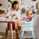 image 9 of COSTWAY 6-in-1 Baby High Chair Convertible Feeding Chair-colorful