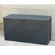 image 5 of Gr8 Garden Anthracite 280L Plastic Storage Box Garden Outdoor Shed Utility Cushion Chest