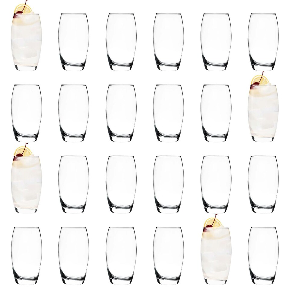 image 1 of Argon Tableware Tondo Highball Glasses - 510ml - Pack of 24 Clear
