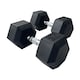 image 1 of HXGN Pro Hex Dumbbell Pair — 2 x 20 kg (40.2 kg total) | Multi | 2 x 20kg