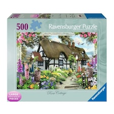 Ravensburger Rose Cottage 500 Piece Large Format Jigsaw Puzzle