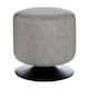 image 2 of Interiors by Premier Comfortable Ash Sylinder Stool, Sleek Modern Design Livingroom Stool, Sturdy And Durable Bedroom Stool
