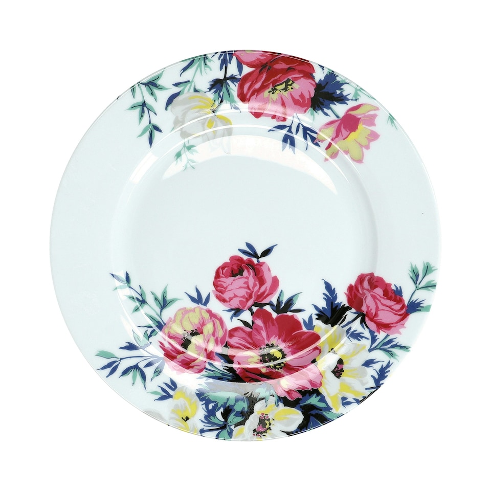 image 1 of Mikasa Clovelly Porcelain 26cm Dinner Plate Blue