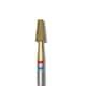 image 3 of IQ Nails Diamond Nail Drill Bit DuoFrez Truncated Cone Fine/Standard 3.1mm ZRN Coating Manicure Pedicure 171.FM.031Z