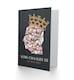 image 2 of King Charles III Coronation British Collage Head Crown Greeting Card