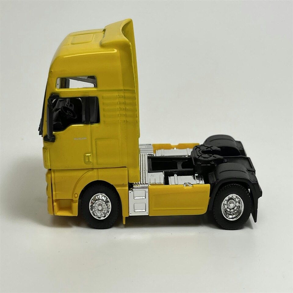 image 1 of Man TGX XXL Yellow 1:64 Scale Welly Truck Tractor 68010S