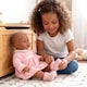 image 4 of BiBi Doll Reborn Baby Girl Clothes Set Pink Bunny Dress Outfit for 20 inch Dolls