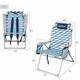 image 5 of Beach Chair Aktive 48 x 95 x 78 cm (2 Units) N/A